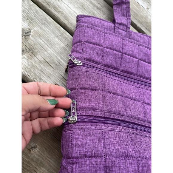 LUG Large Travel Bag, Light Purple Good Condition RFID - Picture 11 of 11